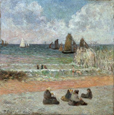 Küste bei Dieppe von Paul Gauguin