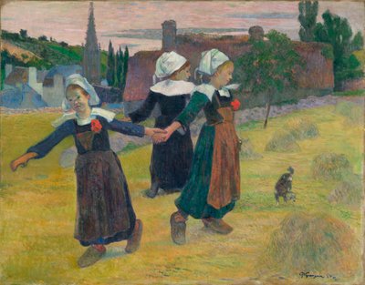 La Ronde des petites Bretonnes von Paul Gauguin