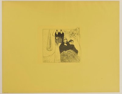 [Die alten Mädchen in Arles] von Paul Gauguin