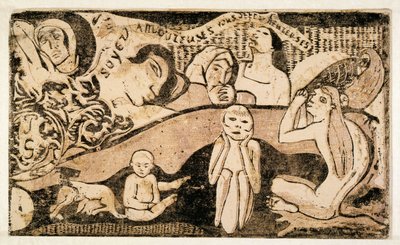 Liebe, und du wirst glücklich sein von Paul Gauguin