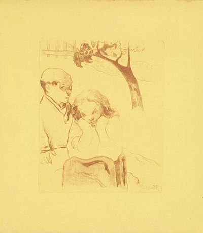 Menschliche Miseren von Paul Gauguin