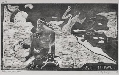 Noa Noa: Frauen am Fluss (Auti Te Pape) von Paul Gauguin