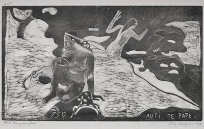Noa Noa: Frauen am Fluss Auti Te Pape von Paul Gauguin