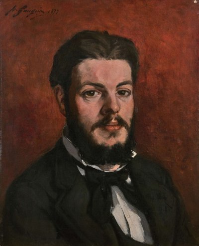 Porträt von Claude Antoine Charles Favre, 1877 von Paul Gauguin