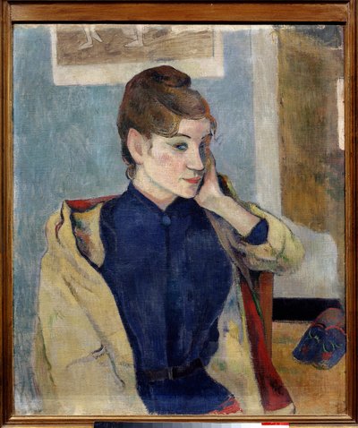 Porträt von Madeleine Bernard Gemälde von Paul Gauguin (1848-1903) 1888 Grenoble, Museum der Schönen Künste von Paul Gauguin