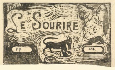 Titelseite für Le Sourire von Paul Gauguin