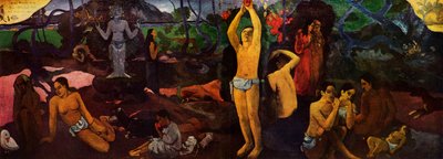Woher kommen wir - Was sind wir - Wohin gehen wir, 1936 von Paul Gauguin