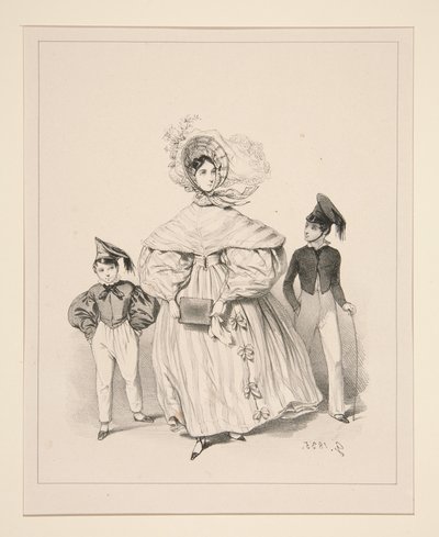(?) (Moden.) von Paul Gavarni