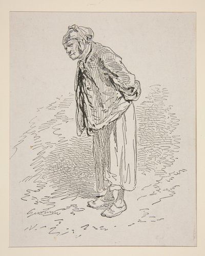 Androgyn von Paul Gavarni