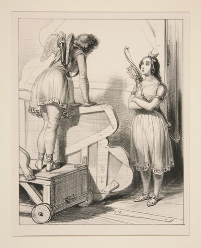 (Diane) Weißt du es nicht, Madame Alexandre? von Paul Gavarni