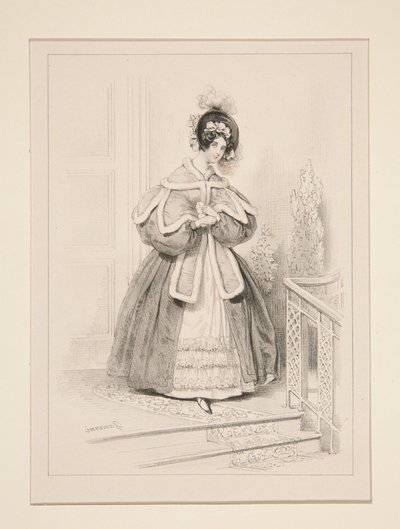 Die Treppe von Paul Gavarni
