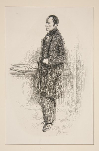 Paul Delaroche von Paul Gavarni