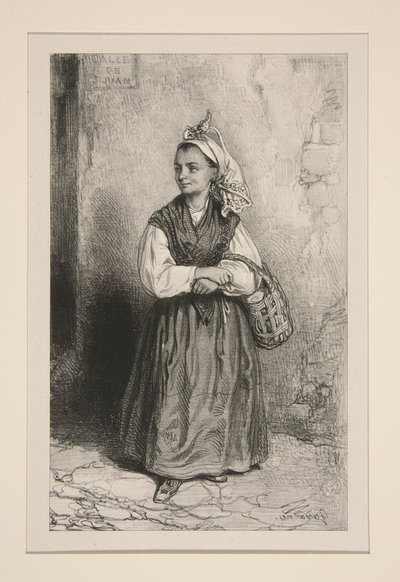(Rue de Saint-Jean) von Paul Gavarni