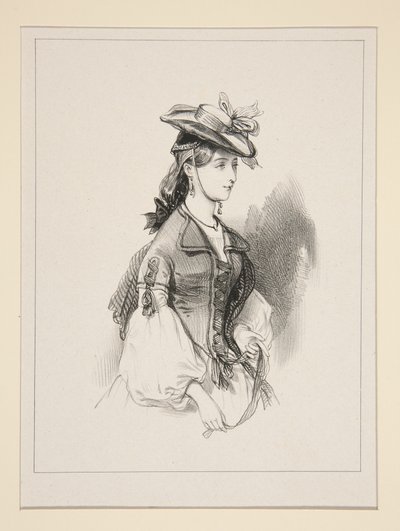 (Verkleidung aus Fantasie.) von Paul Gavarni