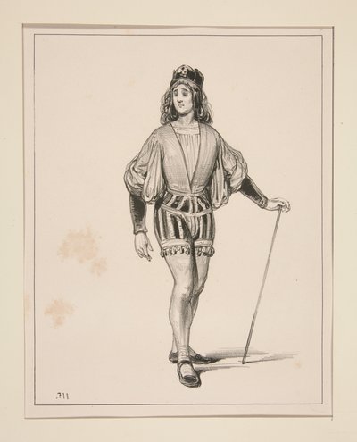 1400. Seite. von Paul Gavarni