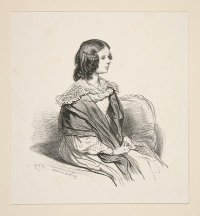 Anonym von Paul Gavarni