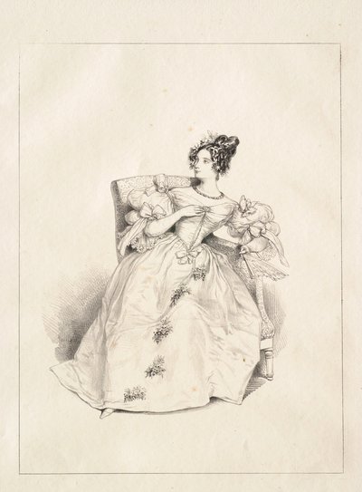Ballkleid von Paul Gavarni