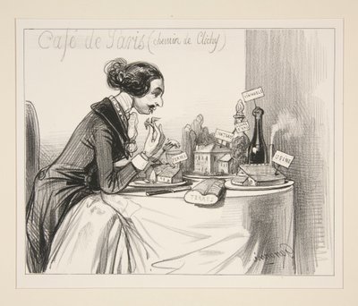 Guten Appetit von Paul Gavarni
