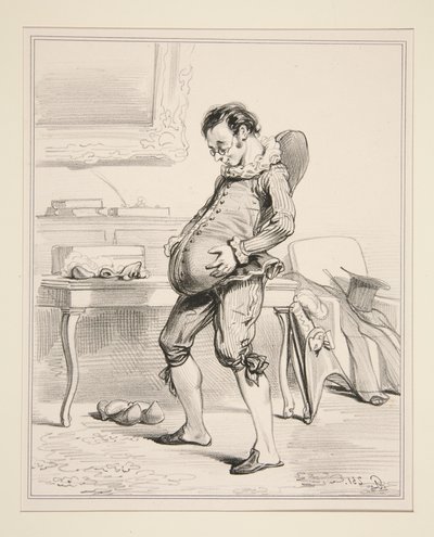 Bosse de la Gaite von Paul Gavarni
