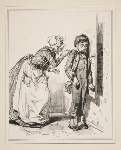 Beule der Völlerei von Paul Gavarni