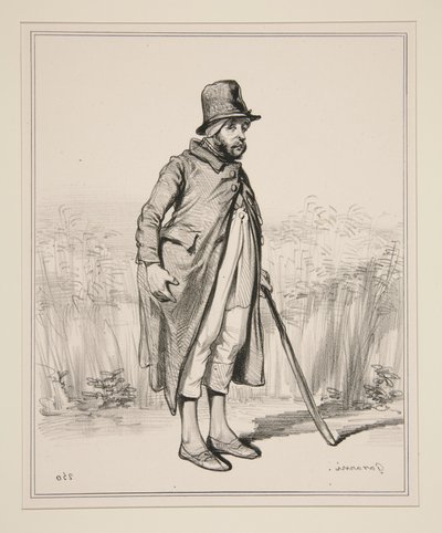 Bosse du Vol von Paul Gavarni