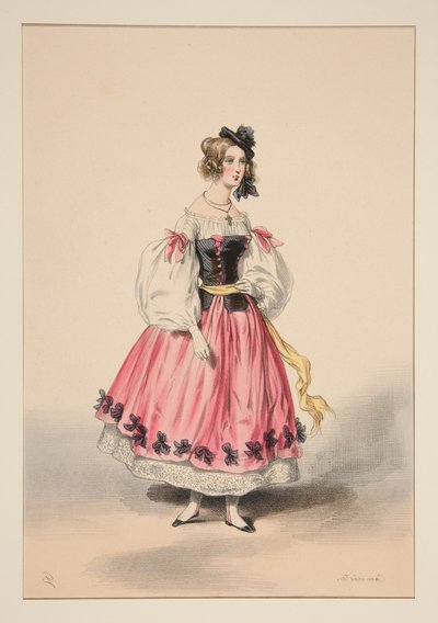 KAMERISTIN. von Paul Gavarni
