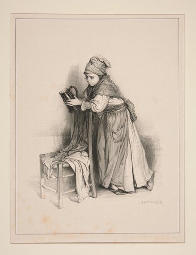 Claudine. von Paul Gavarni
