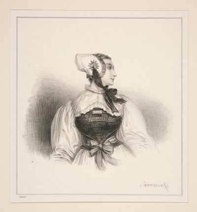 Krakauerin von Paul Gavarni