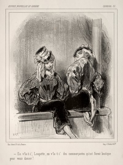 Karneval von Paul Gavarni