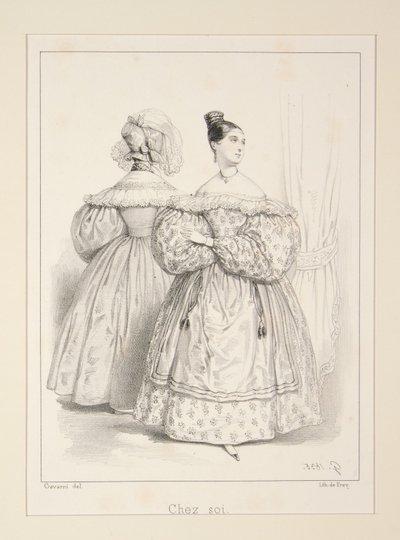 Zuhause von Paul Gavarni