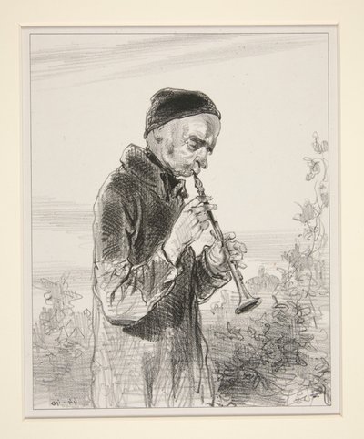 Klarinette von Paul Gavarni