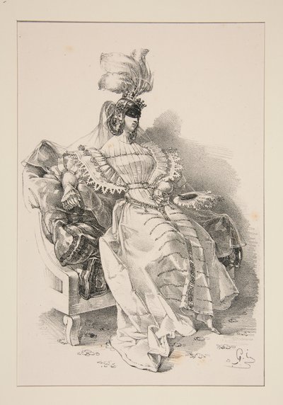 Herzogin von Paul Gavarni