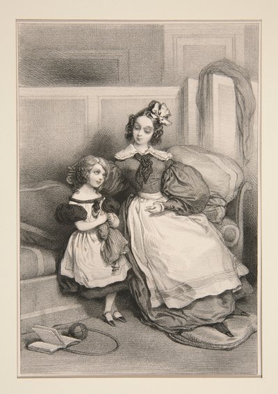 Zwei Schwestern von Paul Gavarni