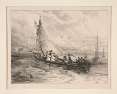 Dieppe von Paul Gavarni