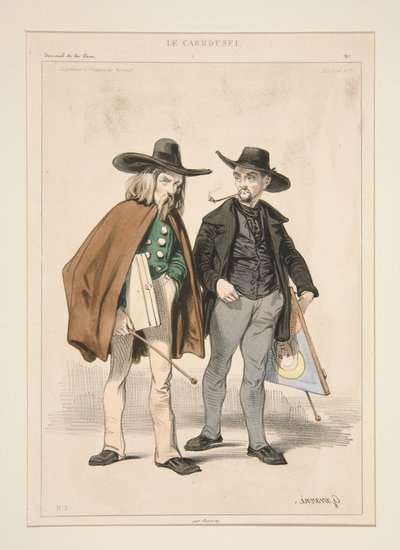 Jünger der Meister von Paul Gavarni
