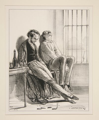 Hörst du, in Tivoli?... von Paul Gavarni
