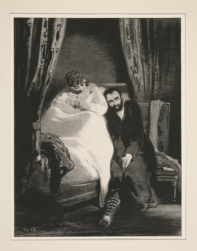Warst du böse zu mir, meine Frau... von Paul Gavarni