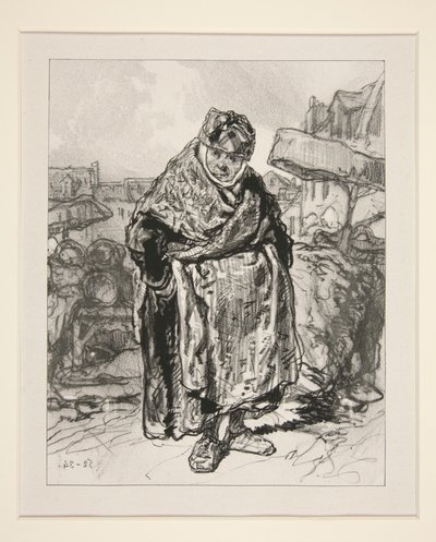 Ehemalige Göttin der Freiheit. von Paul Gavarni