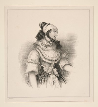 Franconienne von Paul Gavarni