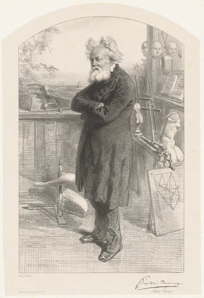 Frédéric Sauvage von Paul Gavarni