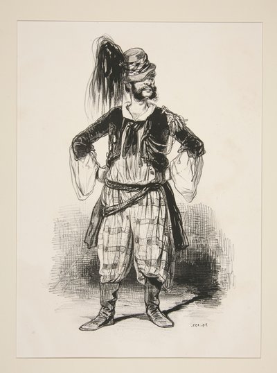 Fremder General von Paul Gavarni