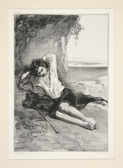 Godefroy, der kleine Eremit von Paul Gavarni
