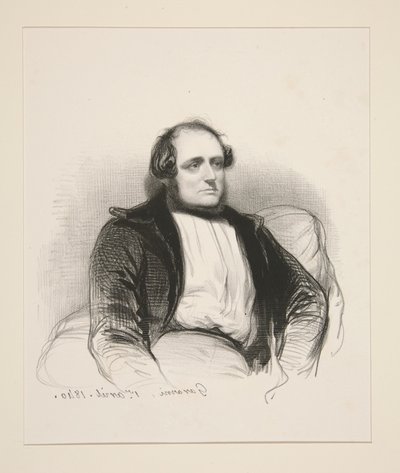 Henri Monnier von Paul Gavarni