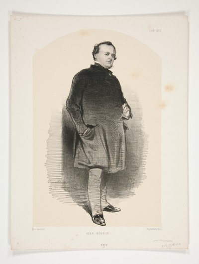 Henri Monnier von Paul Gavarni