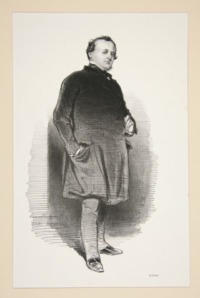 Henri Monnier von Paul Gavarni