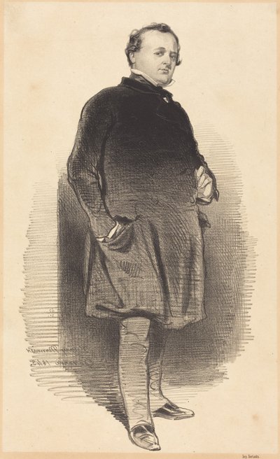 Henry Monnier von Paul Gavarni