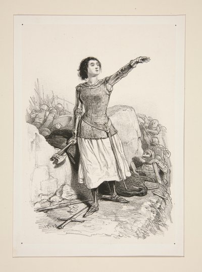 Johanna von Orleans von Paul Gavarni
