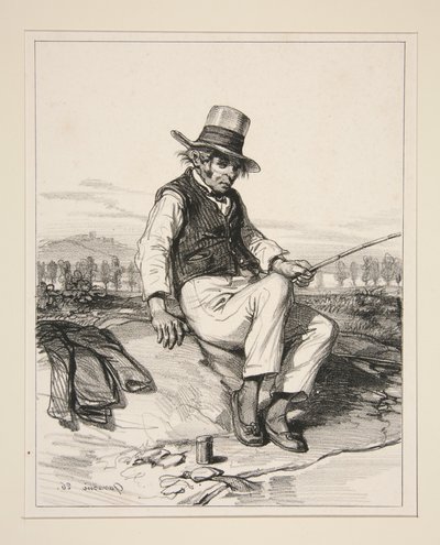 Jérôme Sauvage (genannt Vater Belenfant)... von Paul Gavarni