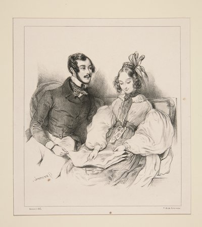 Juni von Paul Gavarni
