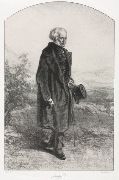 Jean Baptiste Isabey, 1854-1856 von Paul Gavarni